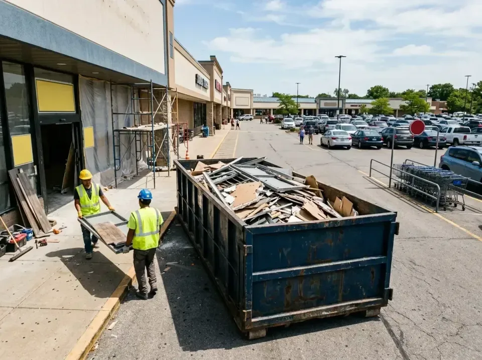 retail-store-renovation-debris-003 — frequently asked questions, Roll-off Dumpster Rentals in Berne, IN